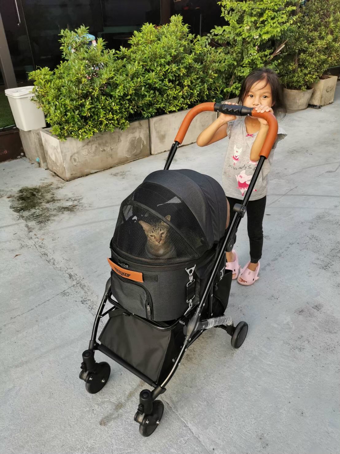 KEENZ รุ่น AIRPETS รถเข็นสัตว์เลี้ยง 3in1 กระเป๋าใส่สัตว์เลี้ยง (พันธุ์เล็ก)