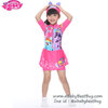 (size L)Swimsuit for Girls ชุดว่ายน้ำ เด็กผู้หญิง My Little Pony บอดี้สูท เสื้อแขนยาวกระโปรงกางเกง สีชมพู มาพร้อมหมวกว่ายน้ำและถุงผ้า สุดน่ารัก ใส่สบาย ลิขสิทธิ์ฮาสโบแท้ โพนี่แท้ (สำหรับเด็กอายุ 6-8 ปี)