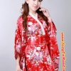ชุดคลุม กิโมโน ยาว แบบญี่ปุ่น แท้ๆ เนื้่อผ้าไหม ซาติน ชุดแดง ลายซากุระ เล็กๆ สีชมพู ขาว งานเย็บอย่างดี ตัวโบว์สำเร็จด้านหลังมีแผ่นหนุนรองโบว์ แบบกิโมโนญี่ปุ่นแท้ๆ เลยคะ งานประณีต ทุกจุด สินค้าเกรด พรีเมี่ยม AAA