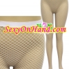 ถุงน่อง sexy ถุงน่อง ตาข่าย เซ็กซี่ แบบเต็มตัว สีขาว ขนาด Free Size สะโพก ยืดได้ถึง 42 นิ้ว