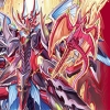 Fighter's Rubber Play Mat Vol.7 Cardfight!! Vanguard G - [Haten Kouryuu Dragonic Overlord "The Ace"]