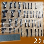 เครื่องมือแกะสลักไม้ Agarwood Carving Tools (40 pcs) 25 แพค