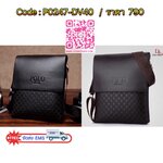 สินค้าพร้อมส่ง PAU-8860 กระเป๋าแฟชั่นสะพายผู้ชายนำเข้า Style POLO วัสดุหนัง PU อย่างดี ปิดกระเป๋าด้วยซิปและแถบแม่เหล็ก มาพร้อมสายสะพายปัก POLO FANKE ปรับระดับได้ มีช่องใส่ของด้านในและมีช่องซิปด้านหลัง งานสวยค่ะคุ้มราคา เหมือนรูปเป๊ะค่ะ