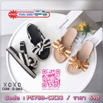 สินค้าพร้อมส่ง แถมฟรี สายคล้องเป็นรัดหลัง แตะสวม งานเก๋ วัสดุผ้าลายสลับสี ด้านหน้ามัดโบ พื้นรองเท้าส้นเสมอ ไม่ต้องเขย่ง สวมใส่ง่าย กระชับ แมทส์ชุดง่าย ติดรูเกี่ยวตะขอขอบรองเท้า ใส่ได้ 2 แบบ จะใส่แบบแตะ หรือมีสายรัดหลังง่ายๆ โดยเกี่ยวตะขอ เท่านั้นเอง ก็เปล