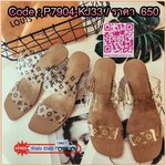 ไม่มีไม่ได้จริงๆๆ ❤️new collection❤️ รองเท้าส้นแก้ว พิมพ์ลาย LV งานดีไซน์ด้วย หรูหรา ใส่แล้วดูแพงดูดีมากคะๆ