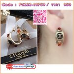 Super Hi-End Quality !!!! ((งาน 1:1 เหมือนในช็อปมากที่สุดในท้องตลาด)) Chanel Earring ต่างหูชาแนลงาน 1:1 เหมือนของแท้เป๊ะๆค่ะ รับรองงานสวยมากกกกก ดูหรู ดูผู้ดีสุดๆ งานคุณภาพดีมากๆมากๆคะ รับประกันความพอใจเลยค่ะ ตัวเรือนสีทอง งาน laser stamp เหมือนช็อปค่ะ ไฮ