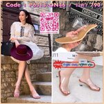 CRYSTAL Transparent Shoes 2019 💎 มาค่ะ!! รองเท้าแม่อั้มพร้อมเสริฟ รองเท้าสวมหน้า รองเท้าส้นคริสตัลกลม คาดสายสิริโคนใสนิ่มไม่บาดเท้า คัตติ้งทรงสวยมาก ใส่ออกมาแล้วดูหรู ดูแพงเว่อร์วัง สามารถ match ได้กับทุกชุดเลยจ้าา ของมาน้อยมากกกก ถ้าหมดล็อตนี้แล้