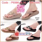 ของเข้าแล้ว รองเท้าพื้นนวมนุ่ม ดีไซน์เก๋แต่งอะไหล่ ส้นกันลื่นหนา แมท์เสื้อผ้าสวย ไม่อยากให้สาวๆพลาดกันเลยน้า