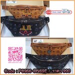 Mcm bag กระเป๋าคาดอกคาดเอวงานแบรนด์ ลาย โมโนแกรม หนังสวยงานดีงานเป๊ะมากค่ะ ผู้หญิงสะพายได้ ผู้ชายสะพายดี ห้ามพลาดน้า