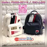 New arrival !!! FILA MEDIUM BACKPACK พร้อมส่งรุ่นใหม่ล่าสุด บอกเลยยสวยมากกกค่ะ!!! เป้ แบรนด์ Fila ที่ตอนนี้ไม่มีใครไม่รู้จักค่ะ ✔️จุดเด่น หนังต้องนิ่ม สัมผัสได้ตอนจับค่ะ ✔️สีขาว ด้านหน้าต้องเป็นงานปักเท่านั้นนะค่ะ ✔️หัวซิปตราแบรนด์ ด้