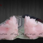 ปี่เซี๊ยะคู๋ ยาว30เซนติเมตร แกะสลักจากหินโรสควอทซ์