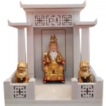 ศาลเจ้าที่จีน 27 นิ้ว 3 หลังคา (หินขาวกรีก)