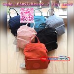 Kipling Naleb Backpack กระเป๋าเป้สะพายวัสดุไนล่อนหนาคุณภาพดี มีคุณสมบัติกันน้ำ ด้านหน้ามีช่องซิปใช้งานได้จริง ช่องใหญ่เปิดปิดด้วยซิปเดียว ภายในกว้าง ใส่มินิไอแพคกระเป๋าสตางค์ยาวได้ และยังมาช่องซิปและช่องเล็กแยกเป็นสัดส่วน ด้านหน้ายังประดับพวงกุญแจเซรามิคร