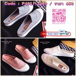 รองเท้าผ้าใบเปิดท้ายนำเข้า เกร๋ชิค สุดๆ สวมใส่ง่ายใส่นิ่มเดินสบาย พื้นยางเกรด A ใส่กับชุดอะไรก้เกร๋ บิดได้งอได้ งานดีคุณภาพดี ซื้อไปรับรองไม่ผิดหวัง เป็นรุ่นที่ร้านแนะนำเลย ช้าหมดอดน่ะคร๊ะ อย่ามัวรีรอ สั่งด่วนๆเลยจร้า (สูง1.5ซม.)