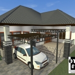 B112 แบบบ้านชั้นเดียว 3 ห้องนอน