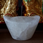 ก้อนเงินก้อนทอง ขนาดสูง 6 เซนติเมตร กว้าง 9 เซนติเมตร (หินหยกน้ำผึ้งแก้ว) (ก้อนละ)