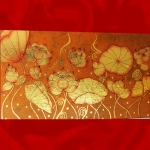 ภาพดอกบัวทอง 1x1เมตร