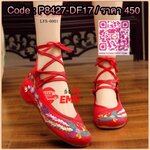 สินค้าพร้อมส่ง รองเท้าปักลายหงส์จีนนำเข้า วัสดุผ้าแคนวาส งานสายพันข้อเท้า ใส่สบายค่ะ เสริมส้นด้านใน ของมาน้อย ห้ามพลาดนะคะ