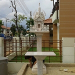 ศาลพระภูมิทรงปราสาท ขนาด ฐานกว้าง69ซม ยาว69ซม