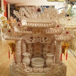 ศาลเจ้าที่ขนาด 27 นิ้ว 888 (หินสีชมพู)