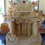 ศาลเจ้าที่ขนาด 42นิ้ว 888 น้ำผึ้งทราย