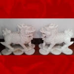 กิเลน คู่ หินอ่อน