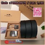 set เข็มขัด coach 2หัวเปลี่ยน สายหนังใส่แบบเจาะรูเข็มขัด สามารถเจาะเพิ่มได้ ด้านหลังสายปั๊มแบรนด์ รุ่นนี้มาพร้อมป้ายแท็กแบรนด์ หัวเข็มขัดใส่ได้ง่าย ถอดได้ไม่ยาก ซื้อเป็นของขวัญของฝาก ก้อหรูเริศไม่เบาค่า