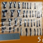 เครื่องมือแกะสลักไม้ Agarwood Carving Tools (40 pcs) 5 แพค