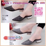 รองเท้าคัชชู Cystal basic เปิดส้นแต่งคริสตัลรอบบอดี้ หรูหราลงตัว ใส่แล้วเก็บหน้าเท้า รุ่นนี้บวกเผื่อ 1 ไซส์กันนะคะสาวๆ จะได้เก็นส้นเรียวสวยขึ้นค่ะ // ดูสีจากรูปสินค้านะคะ