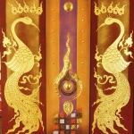 ภาพมงคล เสริมดวง ฮวงจุ้ย ( เงิน ทอง สุขภาพ ไหลเวียนดี ) ขนาด 1 x 1 เมตร