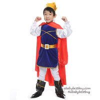 (Size 100)" ชุดแฟนซี เจ้าชายPrince พระราชาคู่สมรสเจ้าหญิงสโนไวท์ ชุดเสมือนจริง