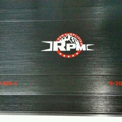เพาเวอร์แอมป์รถยนต์ 4 CH ยี้ห้อ RPM รุ่น RP-300.4