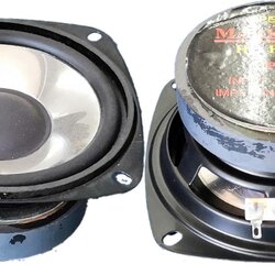 ลำโพงรถยนต์ 4 นิ้ว ขอบอ่อน ยี้ห้อ MARKPRO 100W (จำนวน 2 ดอก)
