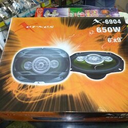 ลำโพงรถยนต์ ขนาด 6x9 กำลัง 650 W ยี้ห้อ XERXES