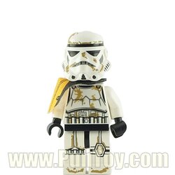 sw364: Stormtrooper (Tatooine) with Orange Pauldron