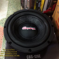 ลำโพงรถยนต์ ซับวูฟเฟอร์ 10 นิ้ว โครงหล่อ ยี้ห้อ COMETA (จำนวน 2 ดอก)