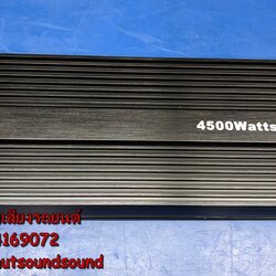 เพาเวอร์แอมป์รถยนต์ คลาสดี สลาฟ 4500W