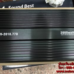 เพาเวอร์แอมป์รถยนต์ คลาสดี 2000 W