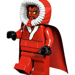 sw423: Santa Darth Maul
