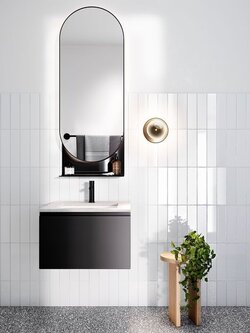 3"x12" Subway Ceramic : Glossy White (สีขาวเคลือบเงา) / ตรม.