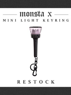 MONSTA-X MINI LIGHT KEYRING