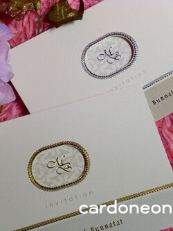 การ์ดแต่งงานคลาสิคโมเดิร์น