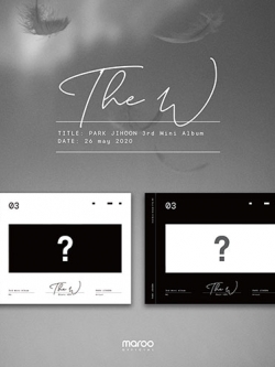 PARK JIHOON 3rd Mini Album - The W ระบุเวอร์ชั่น Noir ver. / Blanc ver