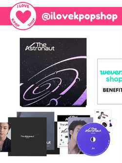 พร้อมส่ง JIN Solo Single Album - The Astronaut (version 01 ม่วง Ver.) + Bookmark Weverse Gift