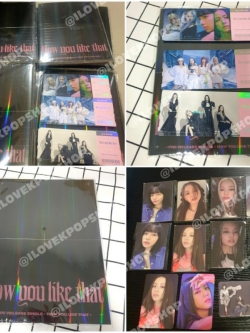 พร้อมส่ง BLACKPINK Single Album - How You Like That ได้ของแถมจาก YG / KTOWN + Poster