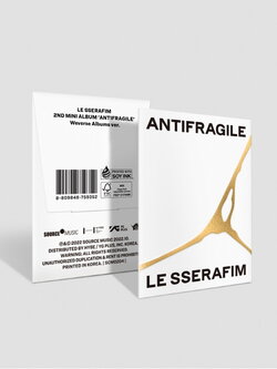 LE SSERAFIM 2nd Mini Album - ANTIFRAGILE Weverse Albums Ver.