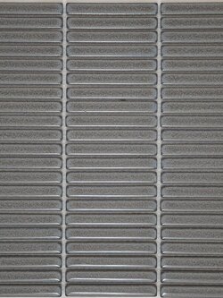 Kit Kat Mosaic : สีเทาหมอก (smoke grey) / แผ่น