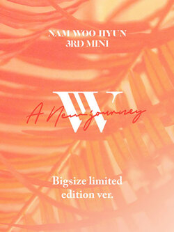 Nam Woo Hyun 3rd Mini Album - A New Journey (Big size limited edition ver.)