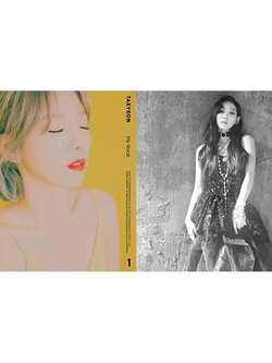 GIRLS GENERATION TAEYEON VOL 1 ALBUM - MY VOICE (Random Ver)