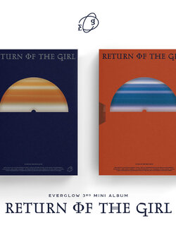 EVERGLOW 3rd Mini Album - Return of the girl (Random ver.)